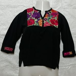 Embroidered Mexican Blouse